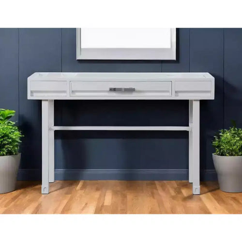 47 Table de toilette en fer blanc