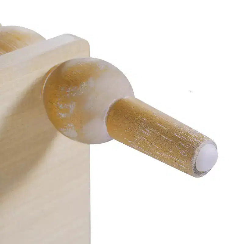 Console de table en bois rétro Eleanor avec 2 tiroirs et étagère