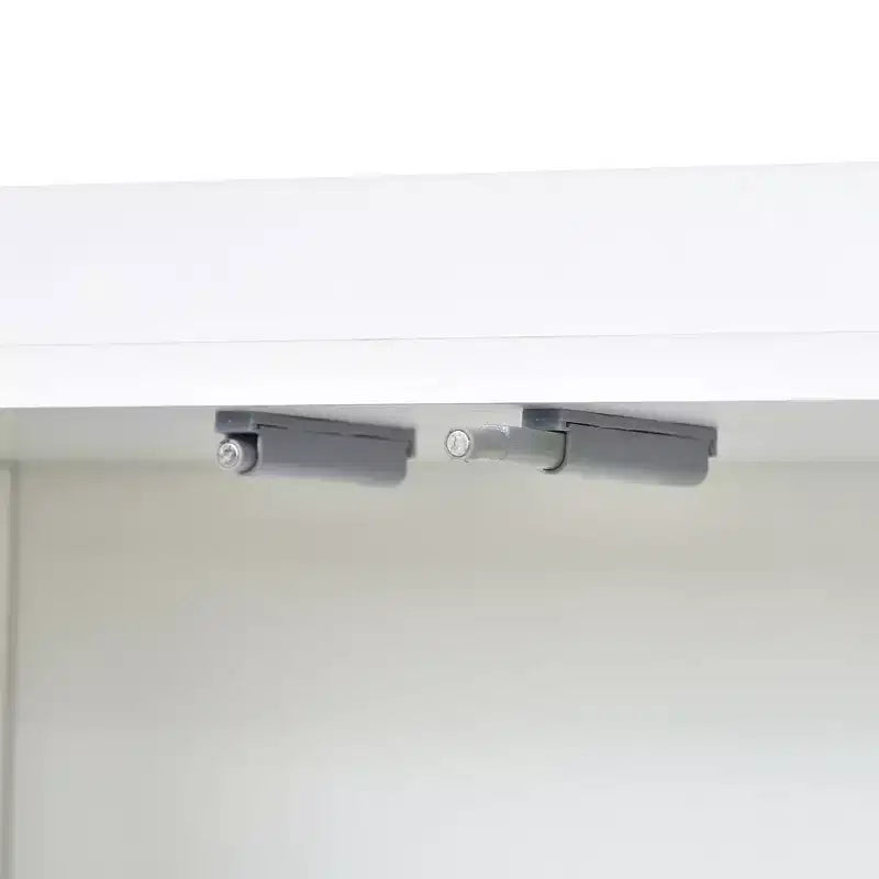 Bahut élégant, Buffet de rangement avec 4 portes et 4 étagères, Meuble de rangement pour le salon, la salle à manger, la cuisine