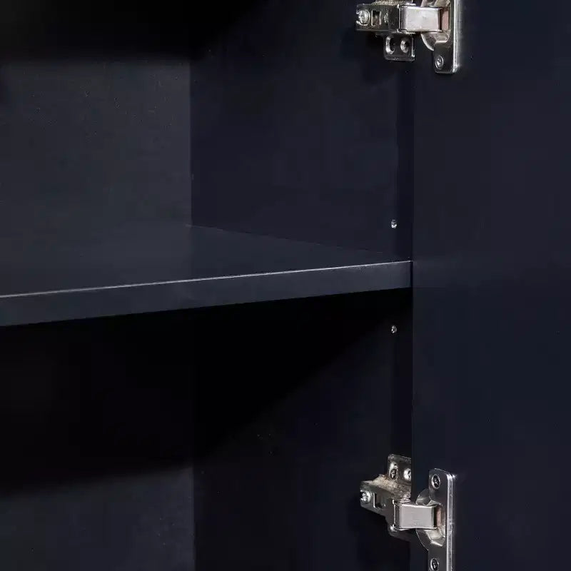 Bahut élégant, Buffet de rangement avec 4 portes et 4 étagères, Meuble de rangement pour le salon, la salle à manger, la cuisine