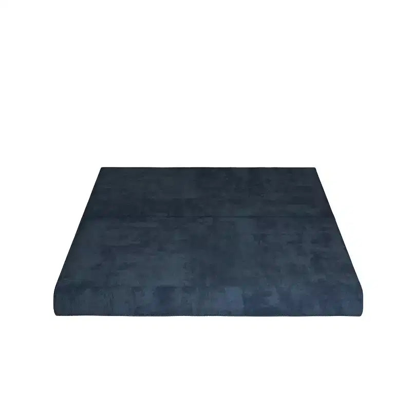 Canapé-lit 3 places de 80 po avec 2 oreillers, matelas de sol pliable très grand et tissu chenille