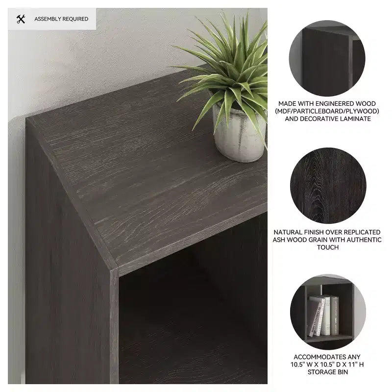 par Meuble de Rangement 6 Cases - Étagère Ouverte Polyvalente et Unité de Présentation pour une Organisation Moderne à la Maison