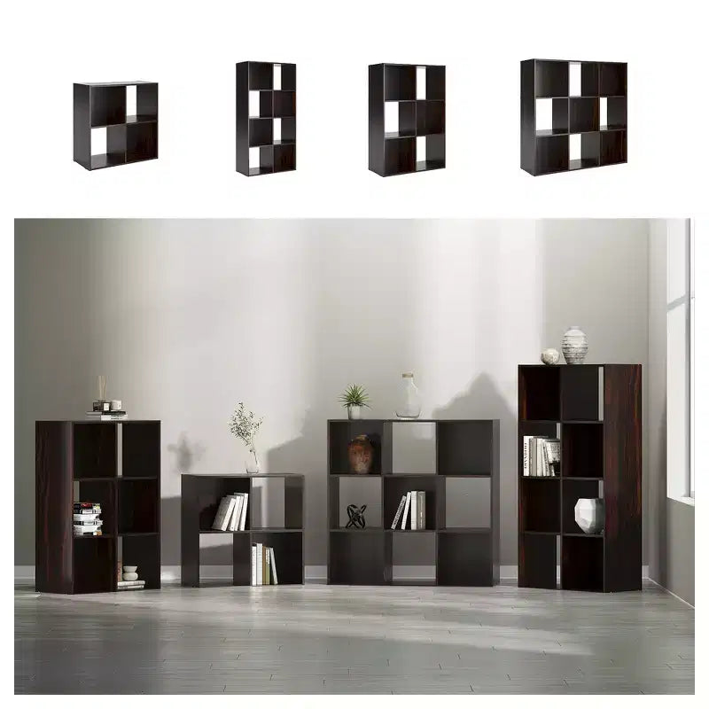 par Meuble de Rangement 6 Cases - Étagère Ouverte Polyvalente et Unité de Présentation pour une Organisation Moderne à la Maison