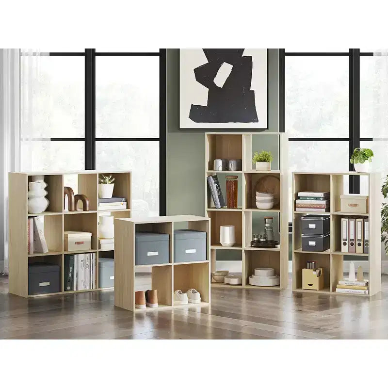par Meuble de Rangement 6 Cases - Étagère Ouverte Polyvalente et Unité de Présentation pour une Organisation Moderne à la Maison