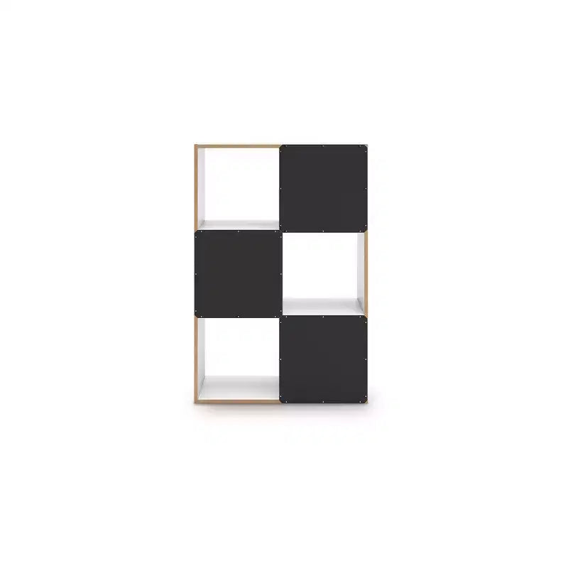 par Meuble de Rangement 6 Cases - Étagère Ouverte Polyvalente et Unité de Présentation pour une Organisation Moderne à la Maison