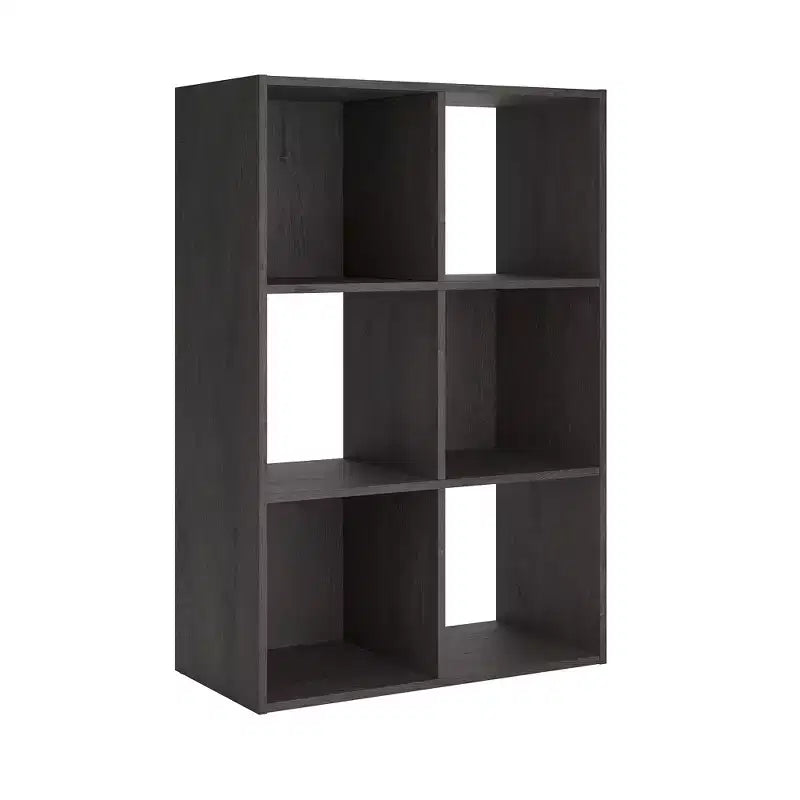 par Meuble de Rangement 6 Cases - Étagère Ouverte Polyvalente et Unité de Présentation pour une Organisation Moderne à la Maison