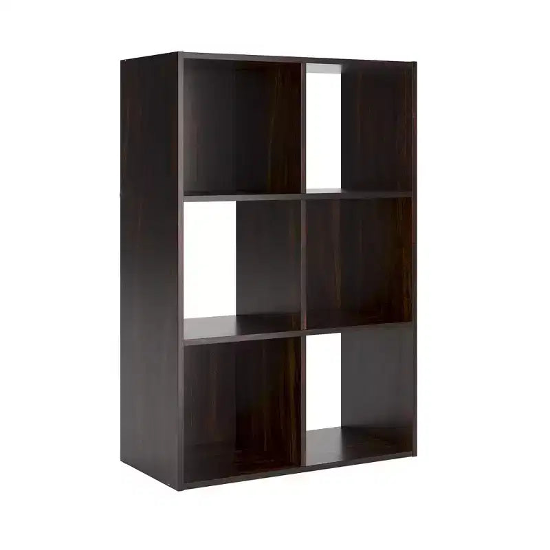 par Meuble de Rangement 6 Cases - Étagère Ouverte Polyvalente et Unité de Présentation pour une Organisation Moderne à la Maison