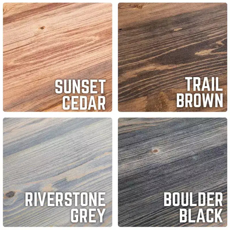 Dessus de table basse en bois massif par