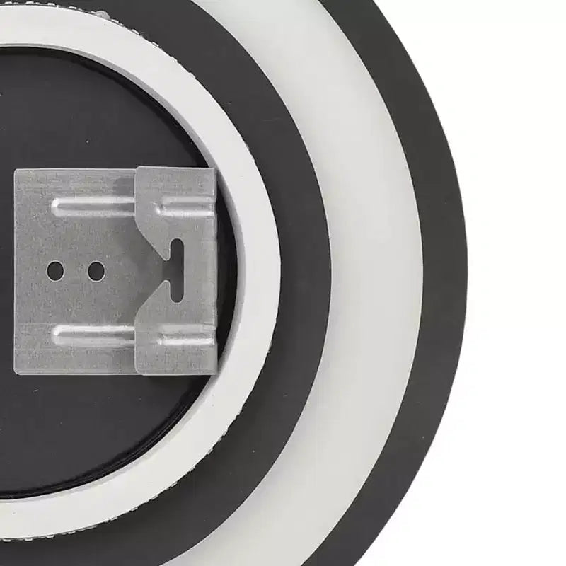 Miroir LED de salle de bain en verre, 50 cm de diamètre, rond moderne pour meuble-lavabo