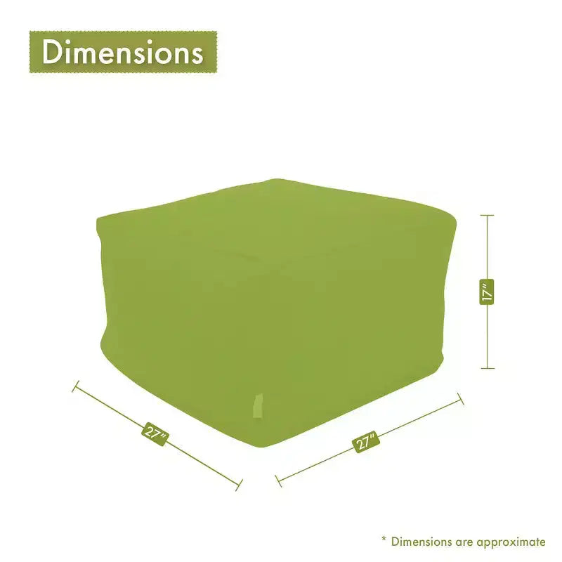 Liens pouf ottoman doux