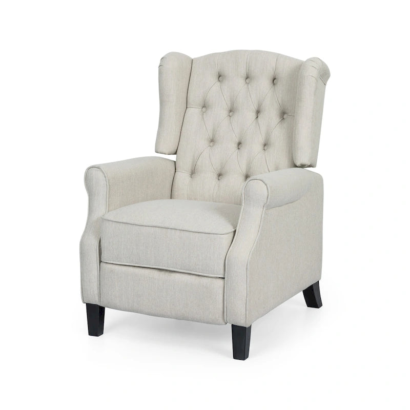Fauteuil inclinable moderne et confortable avec dossier à oreilles