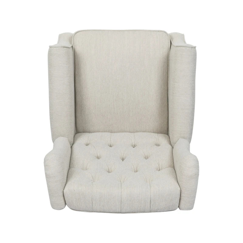 Fauteuil inclinable moderne et confortable avec dossier à oreilles