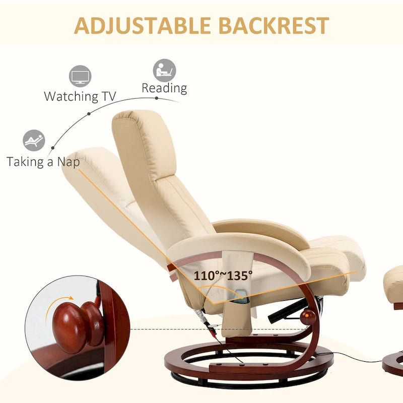 Fauteuil inclinable pivotant moderne 26