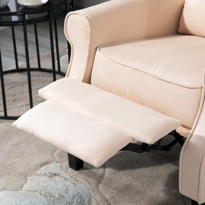 Fauteuil inclinable de massage chauffant avec chauffage lombaire et télécommande