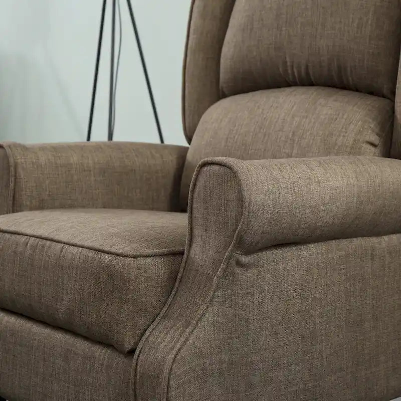 Fauteuil inclinable de massage chauffant avec chauffage lombaire et télécommande