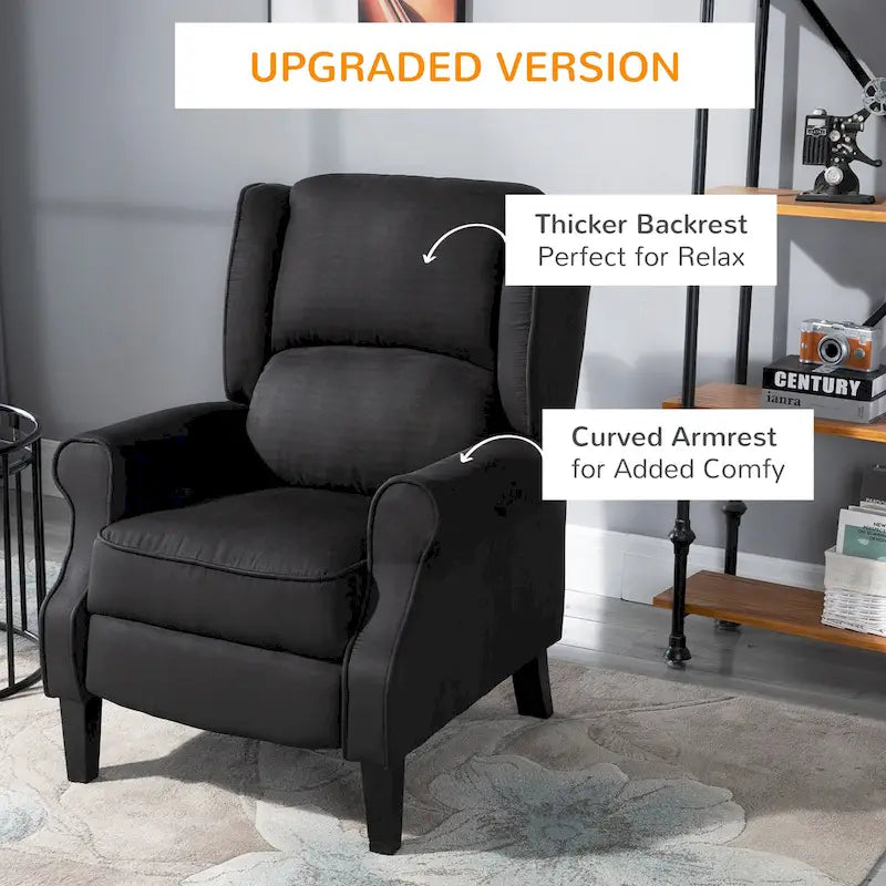 Fauteuil inclinable de massage chauffant avec chauffage lombaire et télécommande