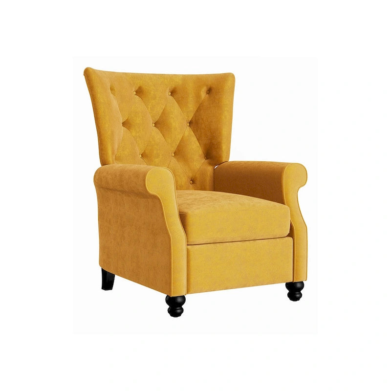 Le fauteuil inclinable Canary, Fauteuil à oreilles moderne