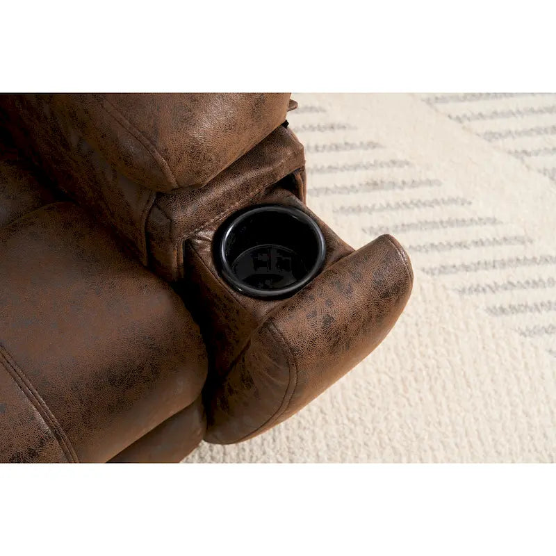 Fauteuil inclinable releveur avec massage et chaleur pour personnes âgées, larges fauteuils inclinables rembourrés, robuste, mécanisme d'inclinaison sécurisé
