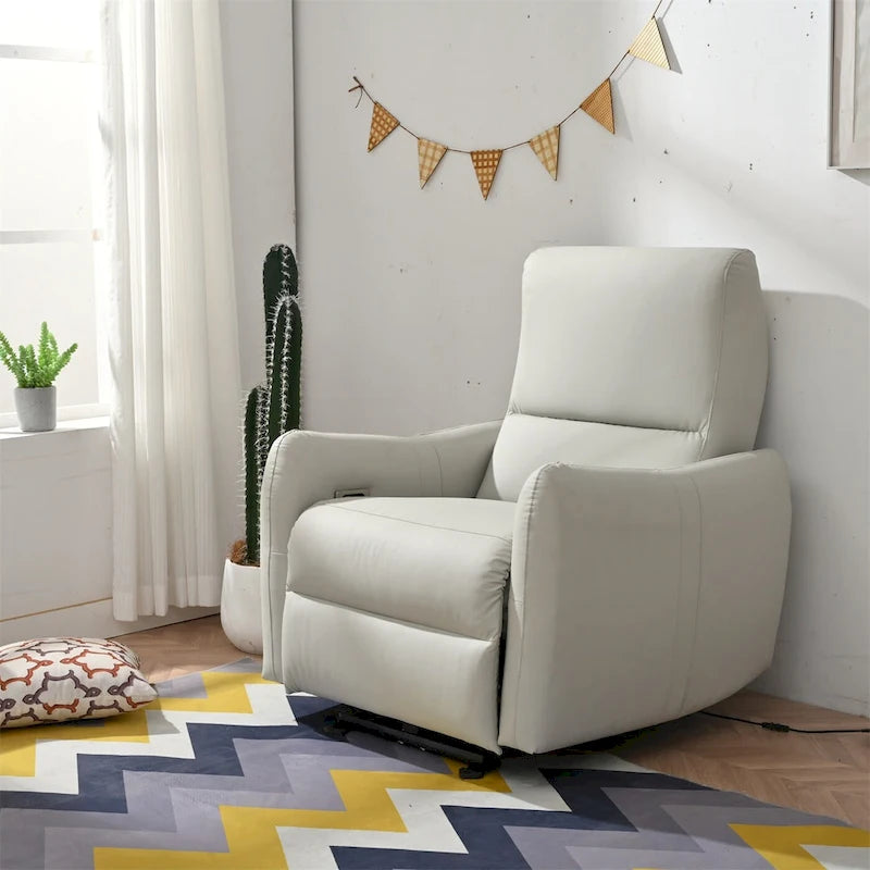 Fauteuil inclinable électrique mural, petit fauteuil inclinable électrique pour salon, fauteuil inclinable électrique pour petit espace, canapé inclinable