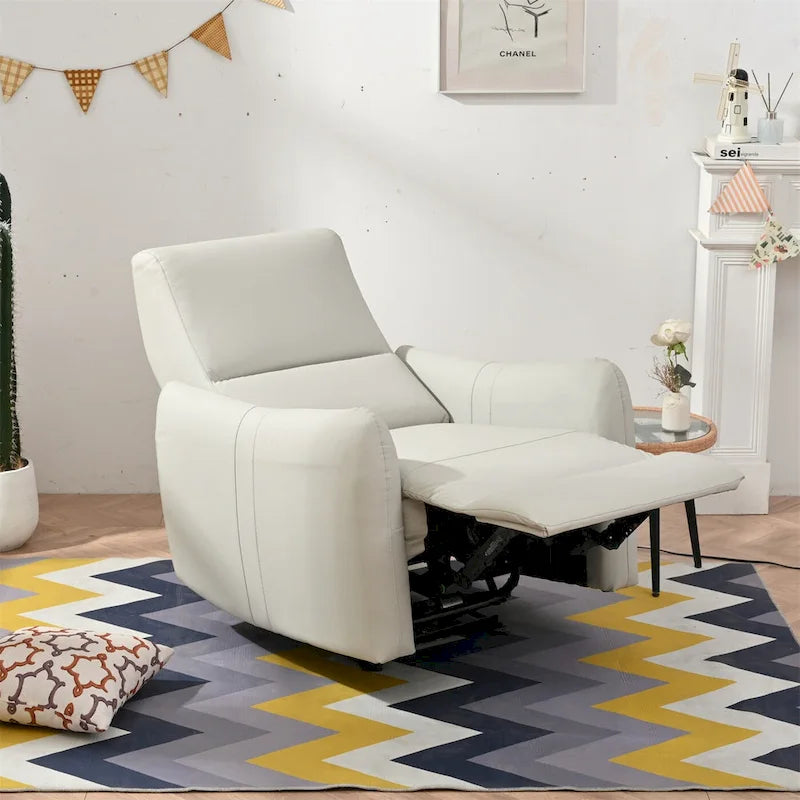 Fauteuil inclinable électrique mural, petit fauteuil inclinable électrique pour salon, fauteuil inclinable électrique pour petit espace, canapé inclinable