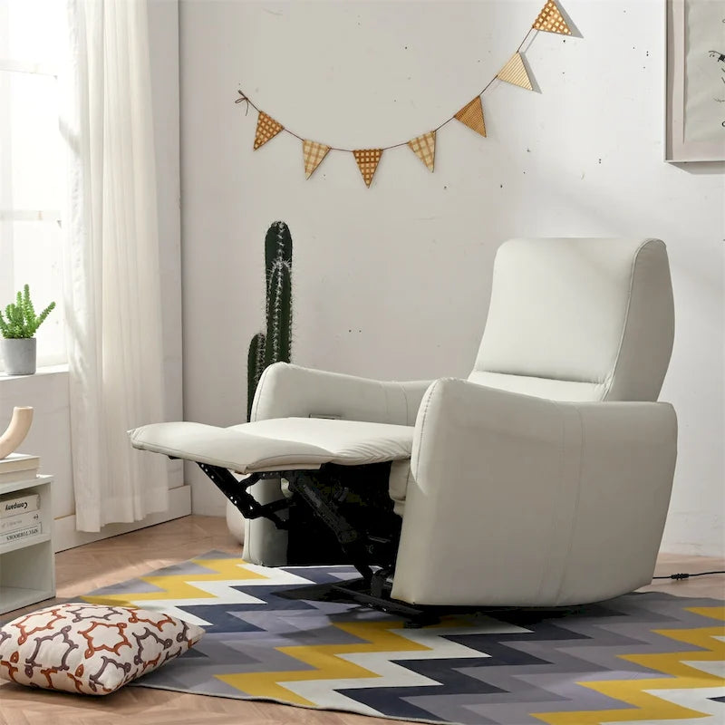 Fauteuil inclinable électrique mural, petit fauteuil inclinable électrique pour salon, fauteuil inclinable électrique pour petit espace, canapé inclinable
