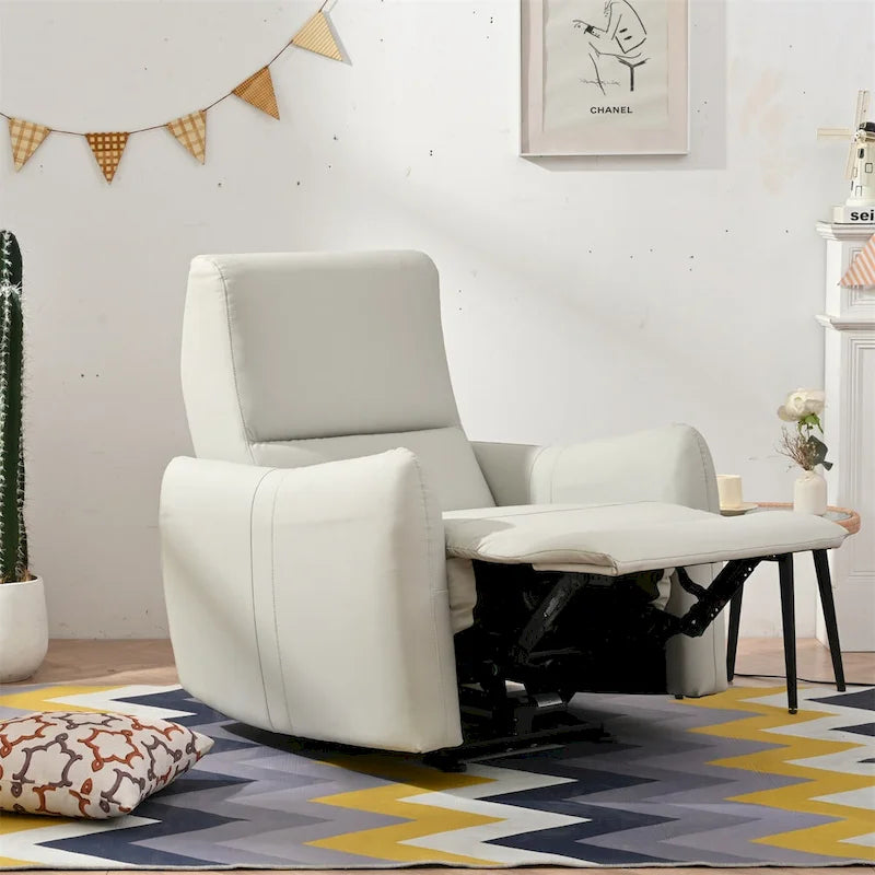 Fauteuil inclinable électrique mural, petit fauteuil inclinable électrique pour salon, fauteuil inclinable électrique pour petit espace, canapé inclinable