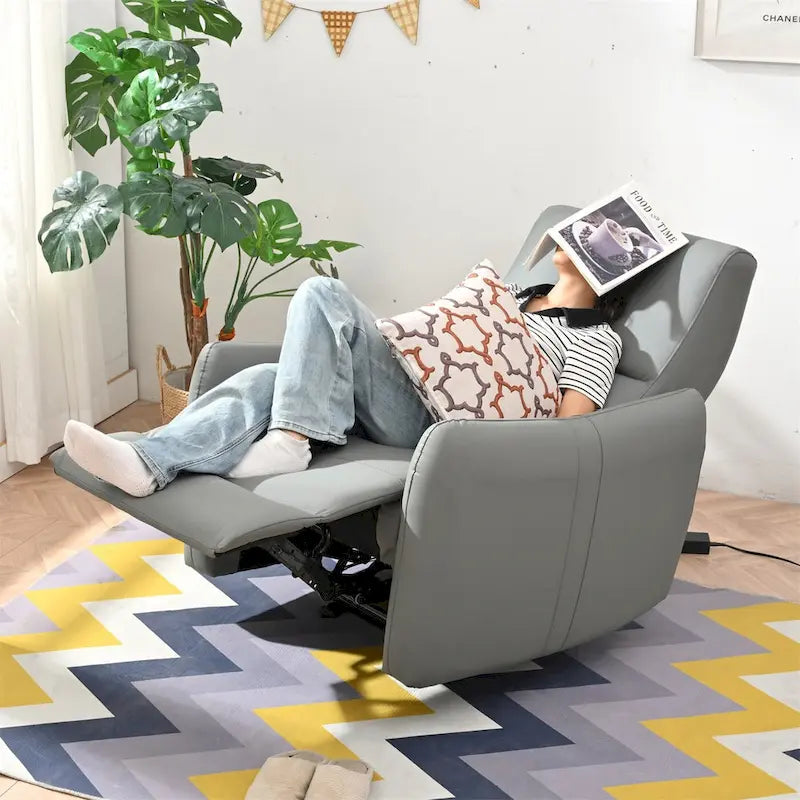 Fauteuil inclinable électrique mural, petit fauteuil inclinable électrique pour salon, fauteuil inclinable électrique pour petit espace, canapé inclinable
