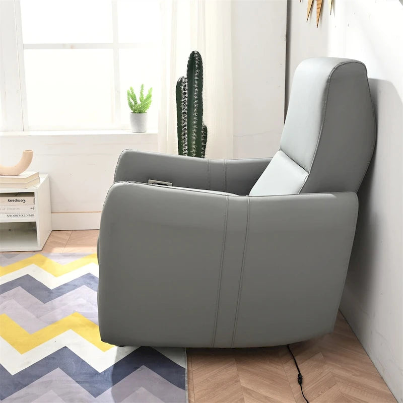 Fauteuil inclinable électrique mural, petit fauteuil inclinable électrique pour salon, fauteuil inclinable électrique pour petit espace, canapé inclinable
