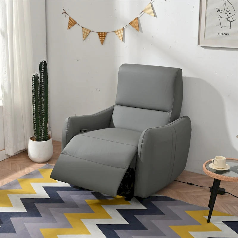 Fauteuil inclinable électrique mural, petit fauteuil inclinable électrique pour salon, fauteuil inclinable électrique pour petit espace, canapé inclinable