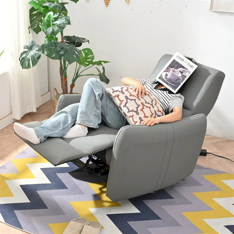 Fauteuil inclinable électrique mural, petit fauteuil inclinable électrique pour salon, fauteuil inclinable électrique pour petit espace, canapé inclinable