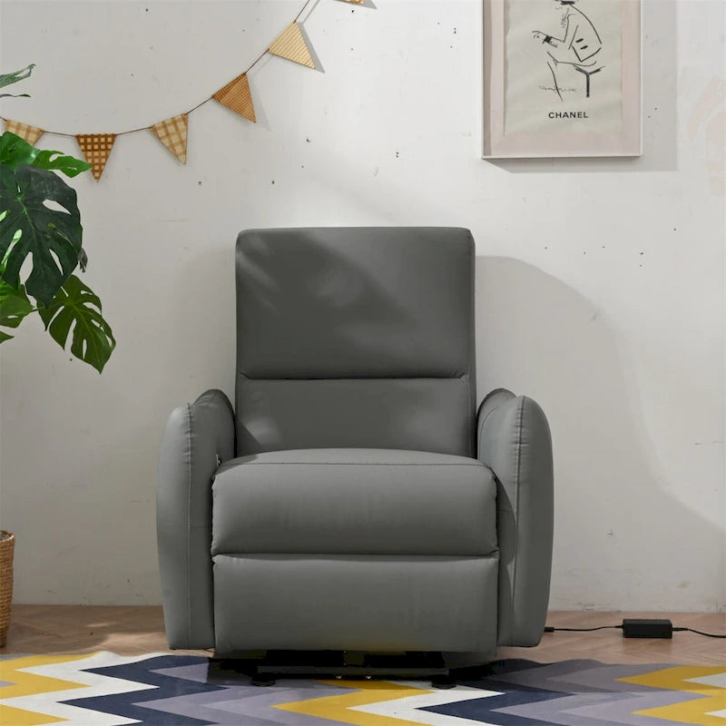 Fauteuil inclinable électrique mural, petit fauteuil inclinable électrique pour salon, fauteuil inclinable électrique pour petit espace, canapé inclinable