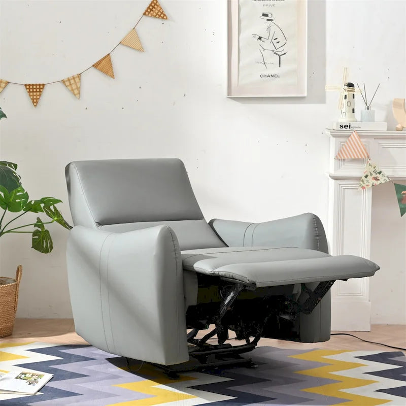 Fauteuil inclinable électrique mural, petit fauteuil inclinable électrique pour salon, fauteuil inclinable électrique pour petit espace, canapé inclinable
