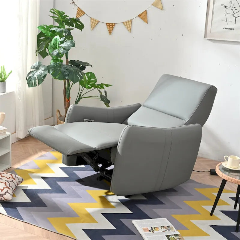 Fauteuil inclinable électrique mural, petit fauteuil inclinable électrique pour salon, fauteuil inclinable électrique pour petit espace, canapé inclinable