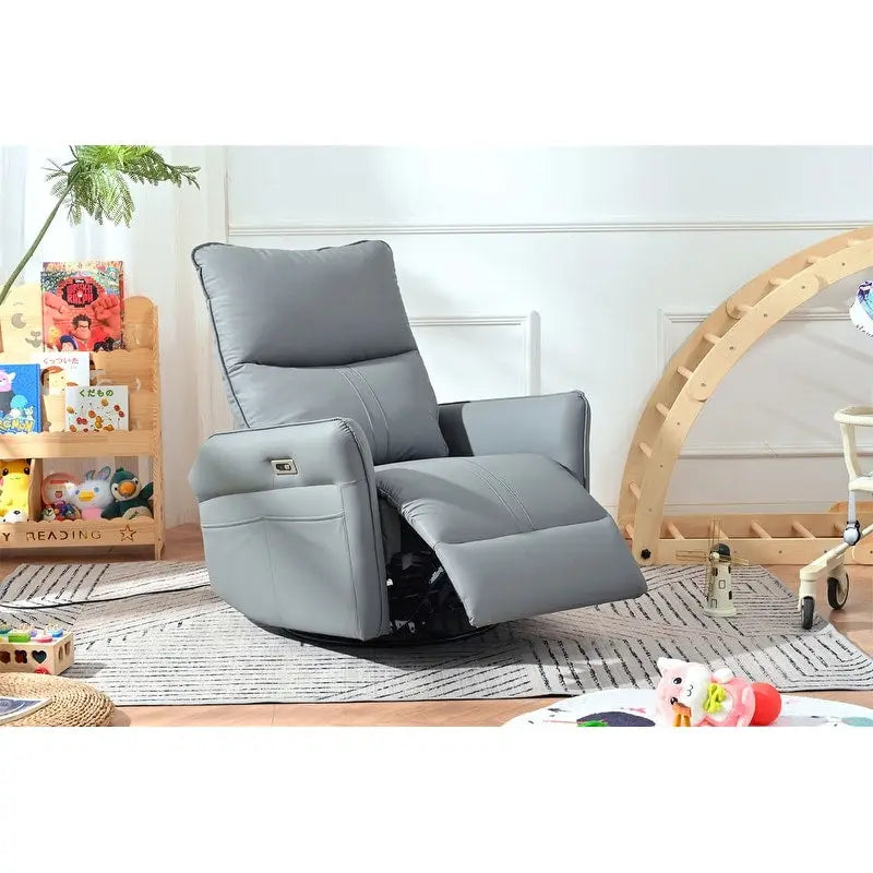 Fauteuil inclinable électrique pivotant à 270° pour adultes, petit fauteuil inclinable électrique pour salon