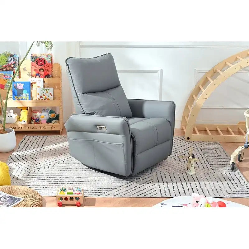 Fauteuil inclinable électrique pivotant à 270° pour adultes, petit fauteuil inclinable électrique pour salon