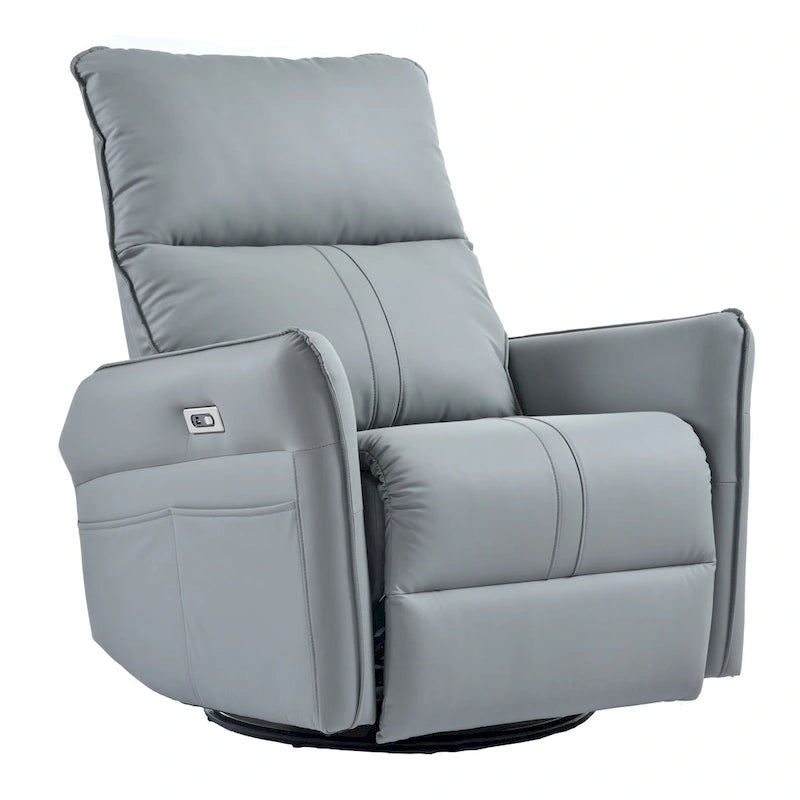 Fauteuil inclinable électrique pivotant à 270° pour adultes, petit fauteuil inclinable électrique pour salon