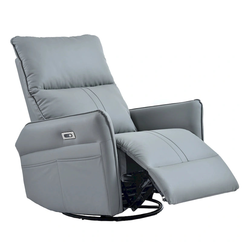 Fauteuil inclinable électrique pivotant à 270° pour adultes, petit fauteuil inclinable électrique pour salon