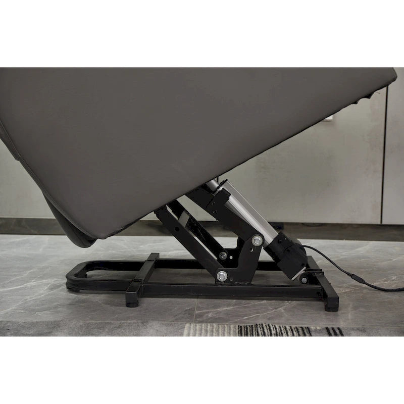 Fauteuil inclinable, canapé inclinable moderne en similicuir avec porte-gobelets et télécommande