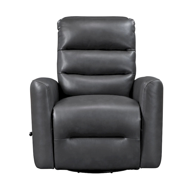 Fauteuil relax planeur pivotant Revêtement en similicuir respirant Meubles de salon de luxe, Fauteuil de cinéma