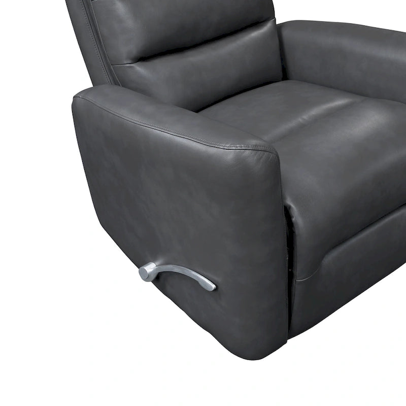 Fauteuil relax planeur pivotant Revêtement en similicuir respirant Meubles de salon de luxe, Fauteuil de cinéma