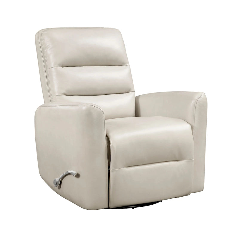 Fauteuil relax planeur pivotant Revêtement en similicuir respirant Meubles de salon de luxe, Fauteuil de cinéma