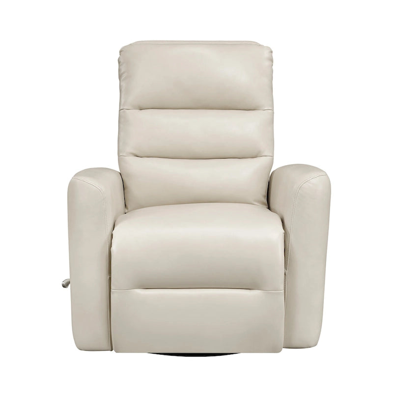 Fauteuil relax planeur pivotant Revêtement en similicuir respirant Meubles de salon de luxe, Fauteuil de cinéma