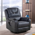Fauteuil inclinable électrique Christopher Knight Home avec massage et ports de chargement USB