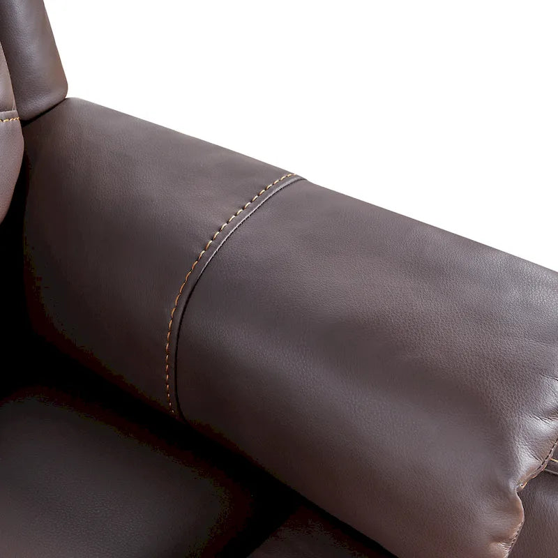 Fauteuil inclinable électrique Christopher Knight Home avec massage et ports de chargement USB