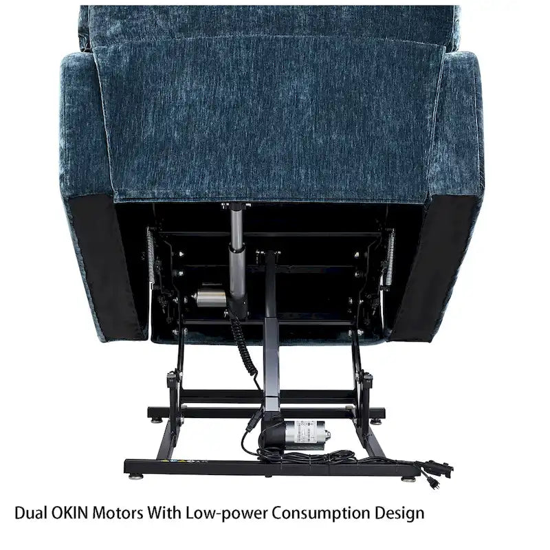 Fauteuil inclinable électrique Christopher Knight Home pour personnes âgées, position infinie, à plat 180° avec chauffage et massage