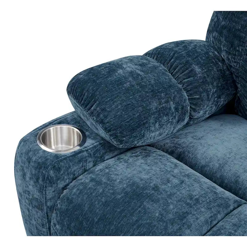 Fauteuil inclinable électrique Christopher Knight Home pour personnes âgées, position infinie, à plat 180° avec chauffage et massage