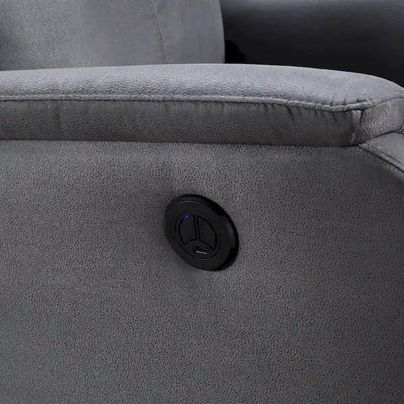 Christopher Knight Home - Fauteuil inclinable motorisé Hudson avec port USB