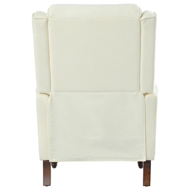 Fauteuil inclinable rembourré Barnn avec dossier à oreilles par Christopher Knight Home
