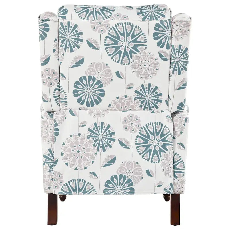 Fauteuil inclinable rembourré Barnn avec dossier à oreilles par Christopher Knight Home