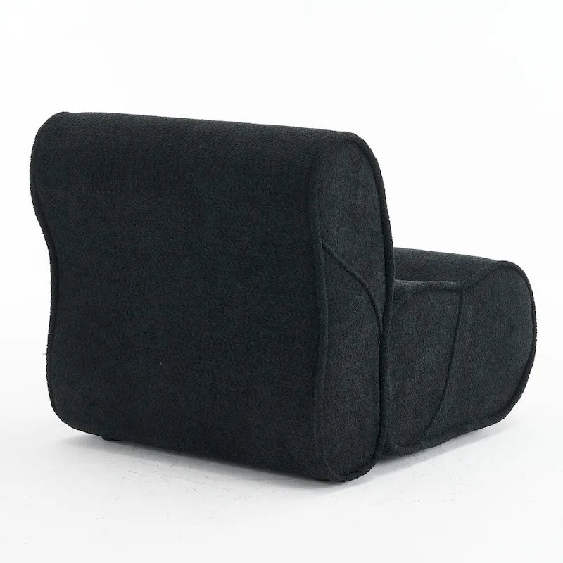 GDFStudio - Fauteuil inclinable intemporel en tissu Amelia avec design ergonomique et oreillers assortis